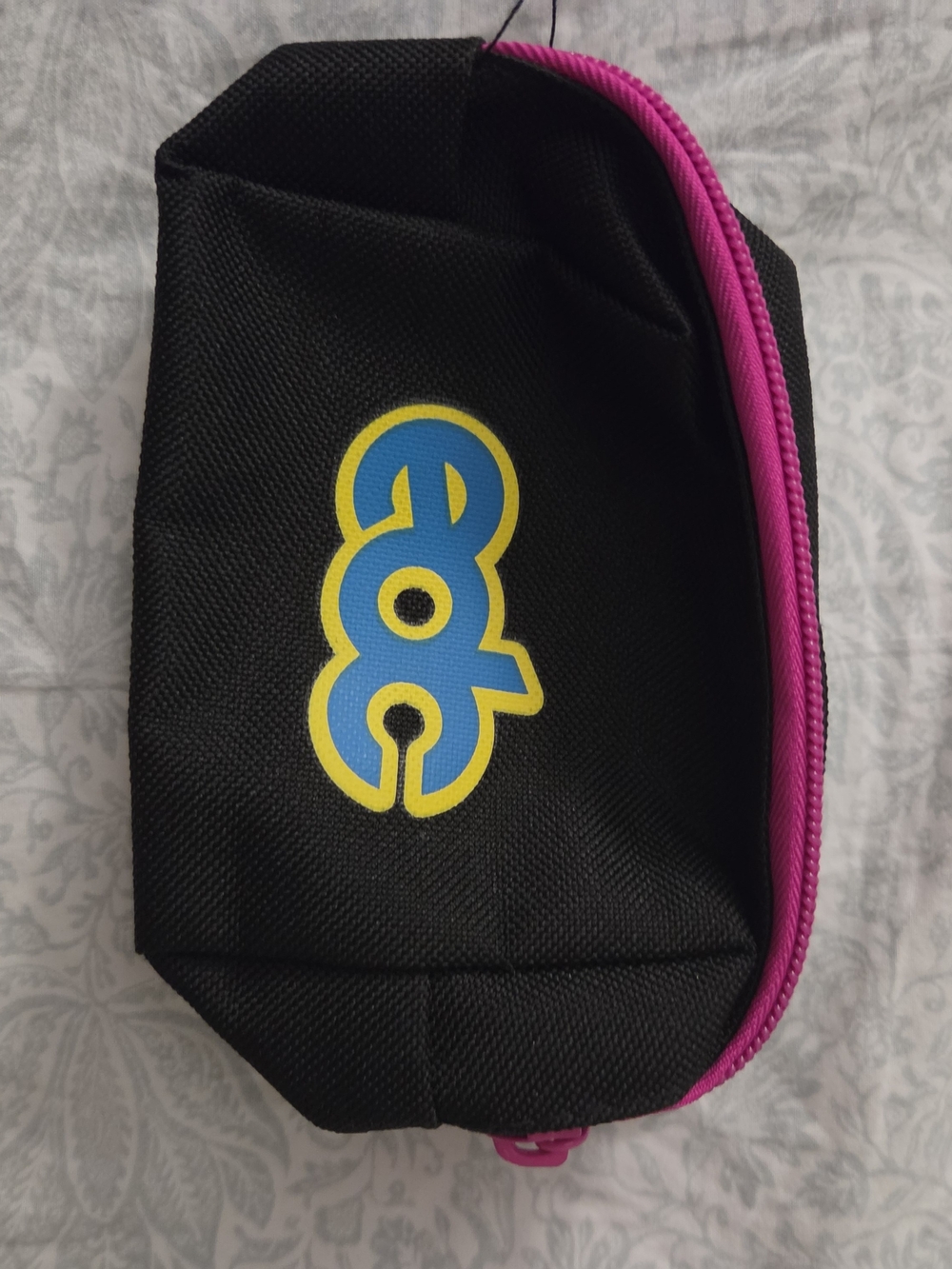 EDC Black and Pink Zip Coin/Card Pou H